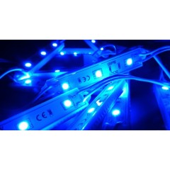 Світлодіодний модуль SMD 5050 3 світлодіода 120 * синій IP67 Код.57113