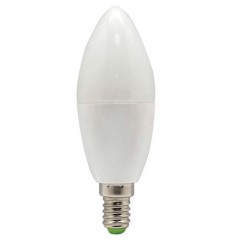 Светодиодная лампа Feron LB-97 C37 E14  5W 4000K 230V Код.58228