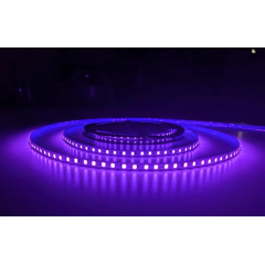 Светодиодная лента 3528/120 12V фиолетовая s-type 6,5мм IP20 Код.52641