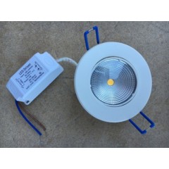 Светодиодный cветильник SL2001 5W 4000K круг поворотный белый Код.58674