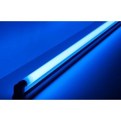 Светодиодная лампа синяя T8 SL-09B G13 9W 310* 230V Код.58732