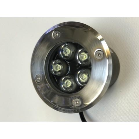 Светодиодный тротуарный линзованный светильник LM987 5W 6500K IP65 220V Код.58900
