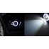 Противотуманные LED фары 10w, 76 мм с ангельскими глазками (2шт) Код.58919