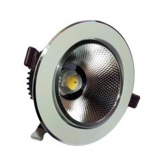 Светодиодный светильник поворотный SL18WX 18W IP20 4200K круг. белый/хром Код.58942