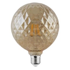 Світлодіодна лампа Едісона Filament VINTAGE TWIST-6 6W D125 Е27 2200K (мат.золото) Код.58960