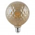 Светодиодная лампа Эдисона Filament VINTAGE TWIST-6 6W D125 Е27 2200K (мат.золото) Код.58960