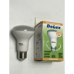 Светодиодная лампа Delux FC1 8W R63 2700K E27 Код.59009