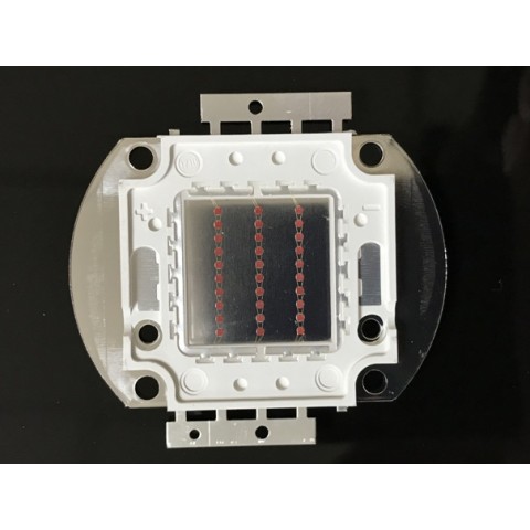 Светодиод матричный PREMIUM СОВ для прожектора SL-30 30W желтый (45Х45 mil) Код.59177