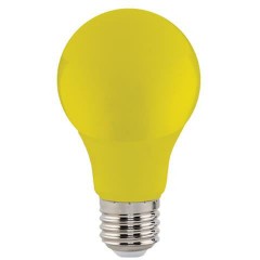 Світлодіодна лампа жовта SL-03Y 3W E27 A55 220V Код.59215