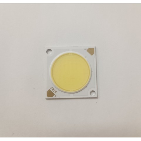 Світлодіод круглий COB 30w 90-98v 300mA 6000К 28/23мм Код.59241