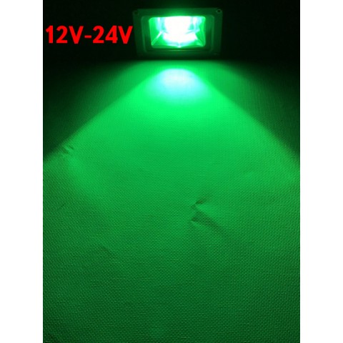 Светодиодный линзованый прожектор SL-IC10Lens 10W 12-24V DC зеленый IP65 Код.59309