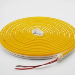 Світлодіодний гнучкий неон SMD 2835/120 12V жовтий лимонний IP65 6*12мм (1м) Код.59324