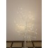 Светодиодное дерево гирлянда теплый белый 1.5м. 96 led IP44 белое 220V Код.59378