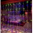 Світлодіодна гірлянда "Штора" 240LED 3x2m RGB Мікс/прозр IP20 Код.59382