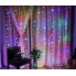 Світлодіодна гірлянда "Штора" 240LED 3x2m RGB Мікс/прозр IP20 Код.59382