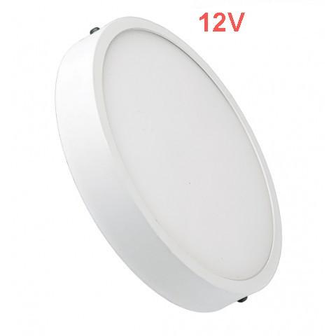 Світлодіодний світильник накладний Slim SL-461 6W 12V 6400K круглий білий IP20 Код.59465