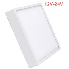 Світлодіодний світильник накладний Slim SL-465 12W 12-24V 4500K квадрат білий IP20 Код.59467