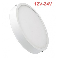 Світлодіодний світильник накладний Slim SL-463 18W 12-24V 4000K круглий білий IP20 Код.59469