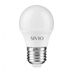 Светодиодная лампа SIVIO 10W G45 E27 4100K Код.59525