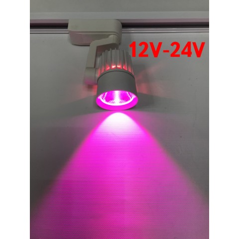 Світлодіодний трековий фітосвітильник SL-4003F 10W 12-24V DC (full spectrum led) білий Код.59581