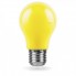 Декоративная светодиодная лампа желтая антимоскитная LB-375 Е27 3W 230V Код.59589