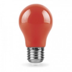 Декоративна світлодіодна лампа червона LB-375 Е27 3W 230V Код.59590