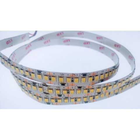 Світлодіодна стрічка Premium SMD 2835/204 12V 4000-4500К IP20 (1м) на посиленій підкладці Код.59613