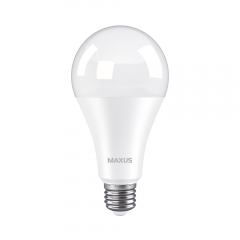 Светодиодная лампа Maxus 1-LED-783 18W А80 3000K 220V E27 Код.59633