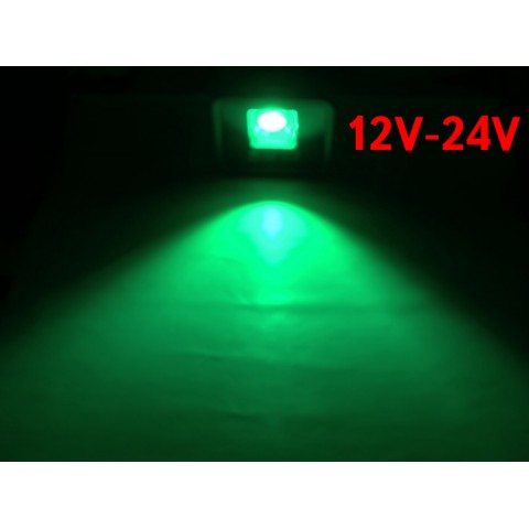 Светодиодный линзованый прожектор PREMIUM LEON SL-50GLens 50W 12-24V DC зеленый IP65 Код.59646