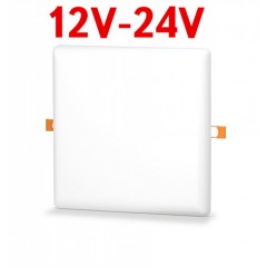 Светодиодный светильник универсальный SL UNI-24-S 24W 12-24V DC 5000K квадратный белый Код.59681